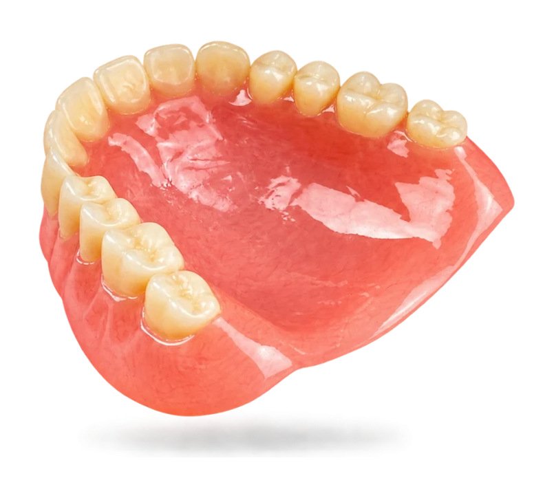 Full acrylic denture